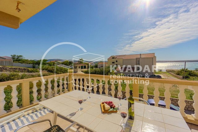 Novalja(Zrće)-Vidalići /Odličan apartman 68m2(balkon11m2)/70m od plaže!