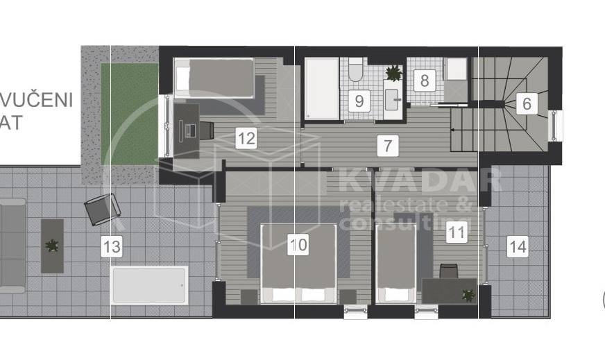 Apartment, 117 m2, For Sale, Zagreb - Trešnjevka