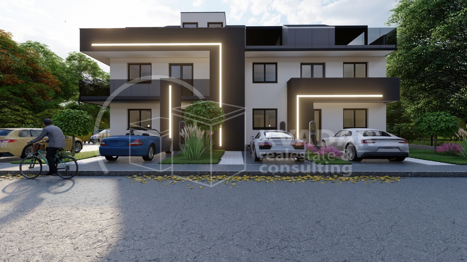 SALE / DUGO SELO / APARTMENT - TERRACED HOUSE  128.16 m² NEW BUILD