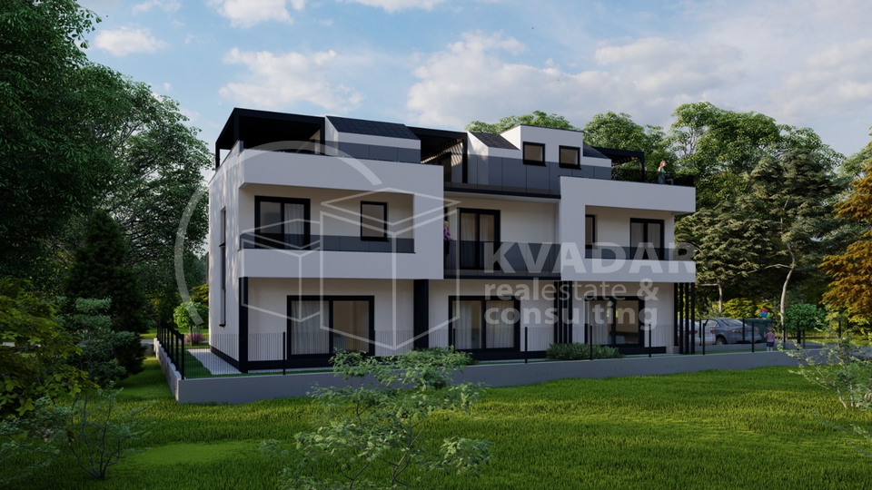 SALE / DUGO SELO / APARTMENT - TERRACED HOUSE  128.16 m² NEW BUILD