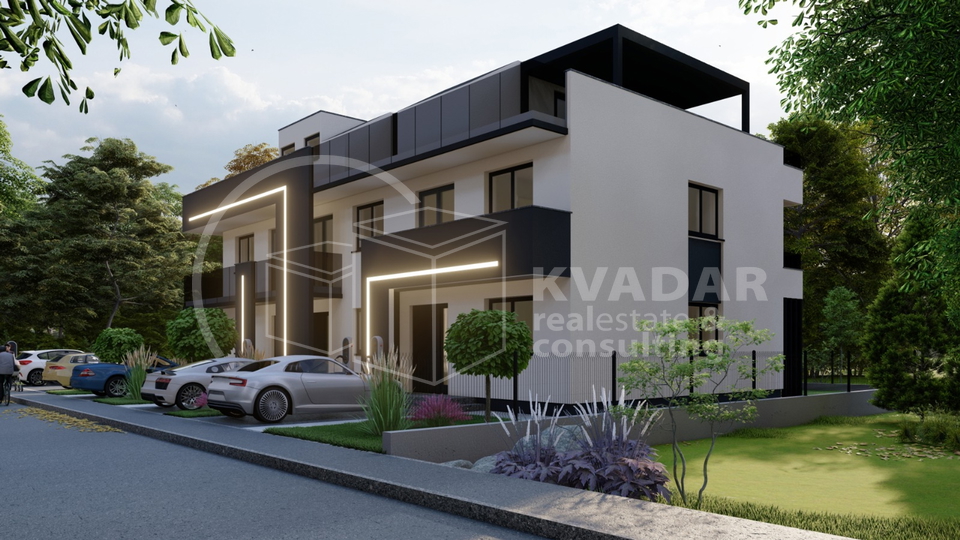 SALE / DUGO SELO / APARTMENT - TERRACED HOUSE  128.16 m² NEW BUILD