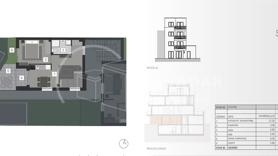 Trešnjevka/novogradnja/stan40m2+terasat+lođa+spremište+parking/201.000€!!