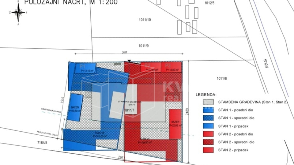 House, 215 m2, For Sale, Vodice