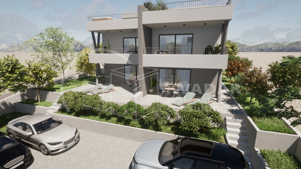 Prodaje se luksuzni 3- sobni stan u Vodicama površine 86 m2 / S 2 /Top lokacija / Novogradnja