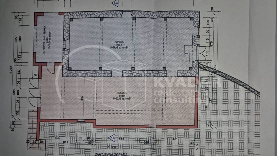 VIŠKOVO, POSLOVNI PROSTOR 186m2
