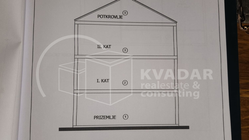 Rijeka/HOSTI/ETAŽA S OKUĆNICOM + visoko potkrovlje ukupno 199,11m2