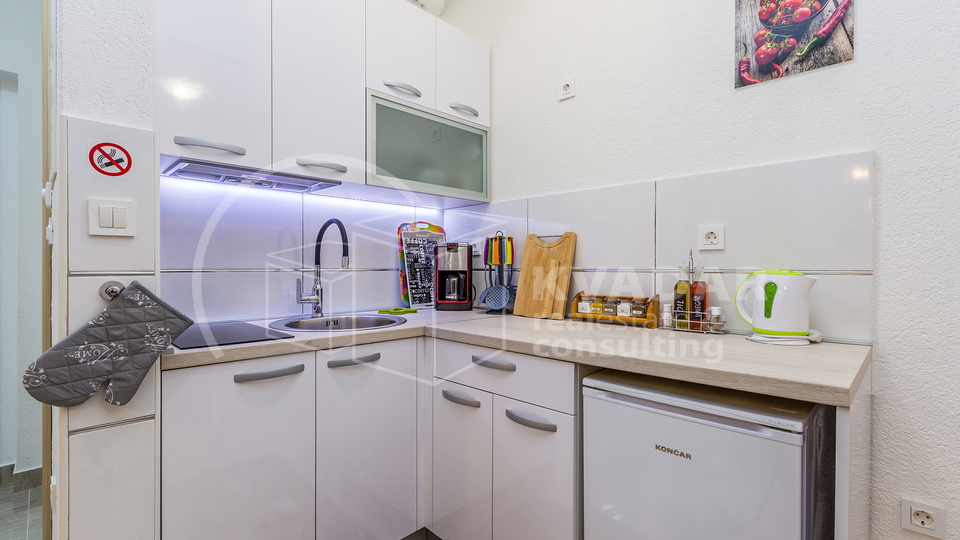 BEZ PROVIZIJE ZA KUPCA&excl;&excl;&sol;Malinska&sol; Ekskluzivan apartman 36m2 s privatnim vrtom 77m2 &excl;