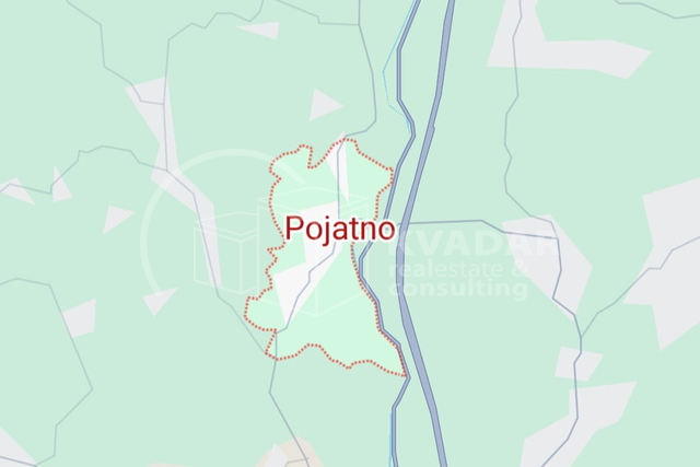 Investicijsko građevinsko zemljište – Pojatno, mogućnost 4 stana, blizina vlaka