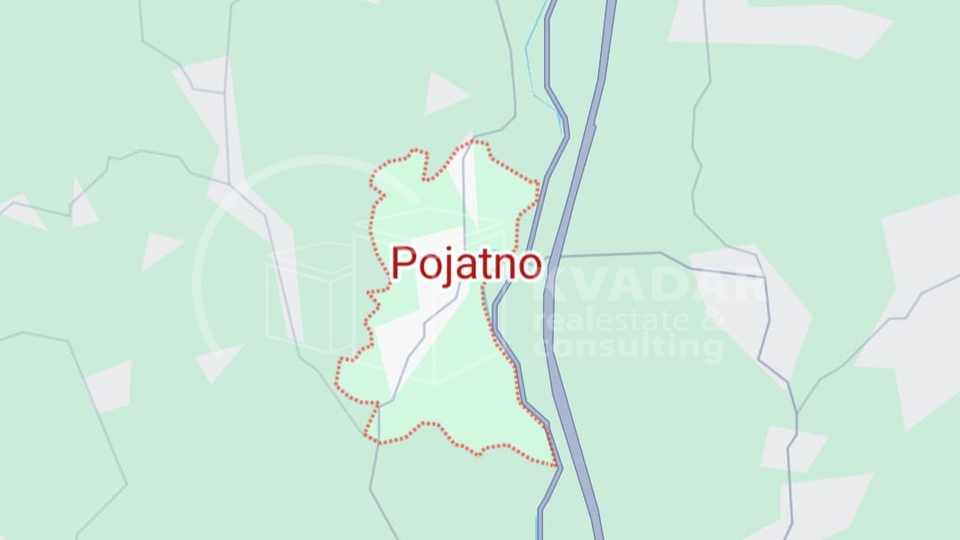 Investicijsko gra&dstrok;evinsko zemlji&scaron;te &ndash; Pojatno&comma; mogu&cacute;nost 4 stana&comma; blizina vlaka