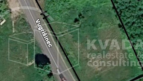 Gra&dstrok;evinsko zemlji&scaron;te 2&period;806 m&sup2; &ndash; Vugri&scaron;inec&comma; uz dr&zcaron;avnu cestu &Scaron;trigova &ndash; &Ccaron;akovec