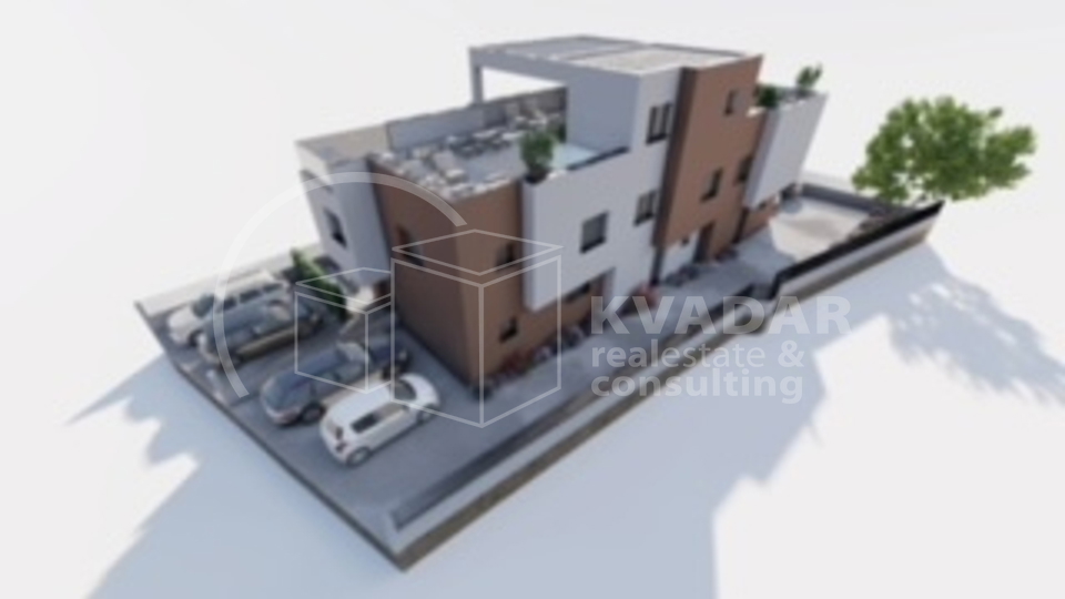 Vodice/luksuzan stan+terasa+vrt+parking/115 m2/200 m od mora!!