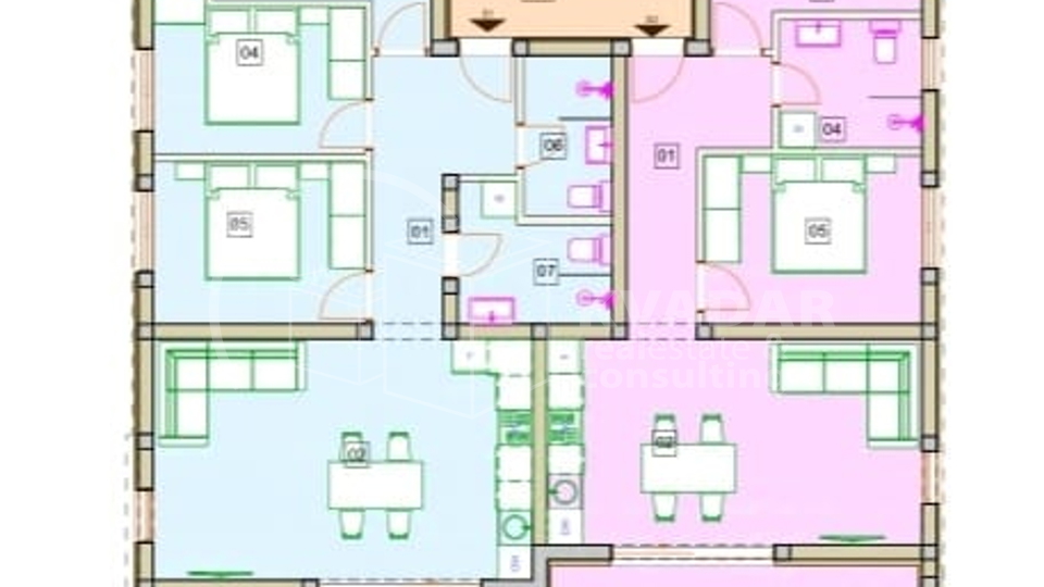 Apartment, 102 m2, For Sale, Vodice
