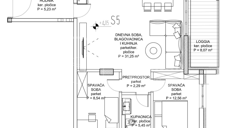 Prodaja&comma; Stan&comma; 3-sobni&comma; 1&period; kat&comma; Grad Zagreb&comma; Podsused - Vrap&ccaron;e&comma; Podsused