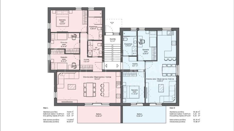 Apartment, 90 m2, For Sale, Šibenik - Meterize