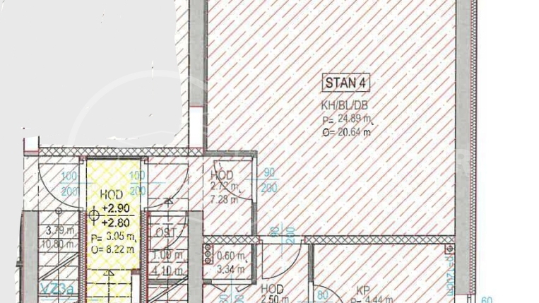 PRODAJA &sol; DUGO SELO &sol; 4-SOBAN STAN 104&period;12 m2 &plus;PM NOVOGRADNJA
