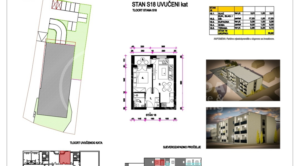 BEZ PROVIZIJE &sol; RESNIK &sol; NOVOGRADNJA &sol; STAN 33&period;92m2 &sol;