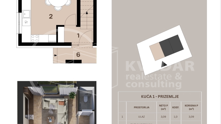 DUGO SELO&sol;TRIPLEX-MODERNA STAN&sol;KU&Cacute;A U NIZU 104&comma;87 m2 &sol; 2800 eura&sol;m2