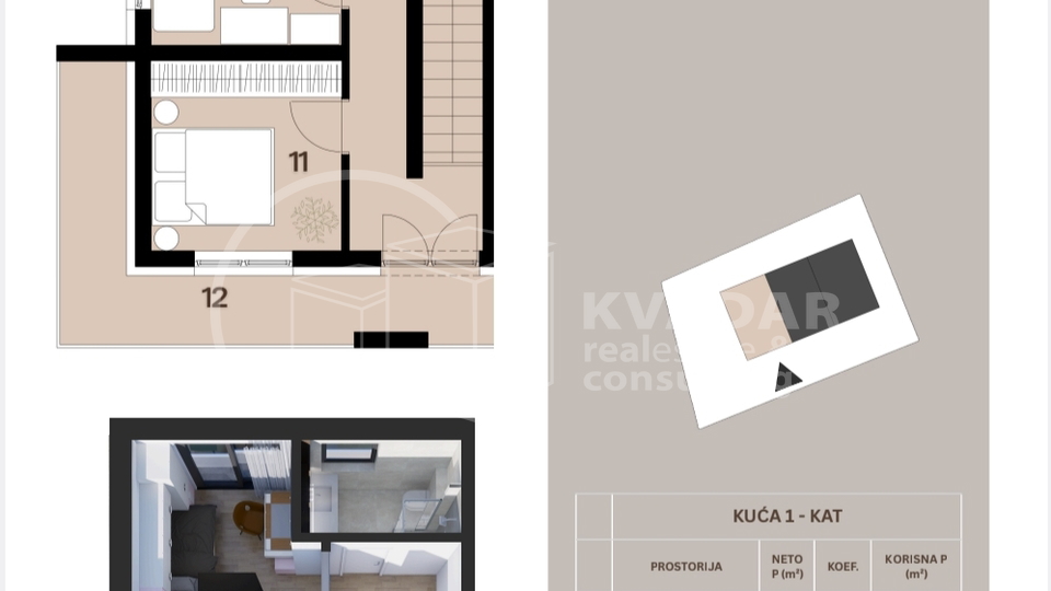 DUGO SELO &sol; TRIPLEX - MODERNA KU&Cacute;A U NIZU 104&comma;87 m2 &sol; 2800 eura&sol;m2