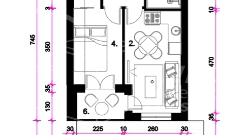 Apartment&comma; 30 m2&comma; For Sale&comma; Pe&scaron;&ccaron;enica - &Zcaron;itnjak - Resnik