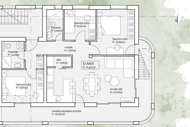 Zadar/novogradnja-luksuzan stan 4-sobni-121m2/terasa!