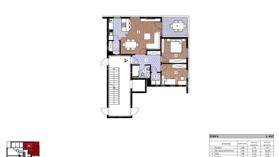 Apartment&comma; 76 m2&comma; For Sale&comma; Sesvete - Sesvete