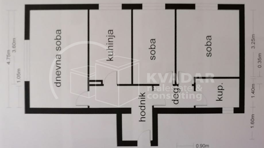 Vojak-Trsat/stan na izvrsnoj lokaciji za život i investiciju 53,76m2!