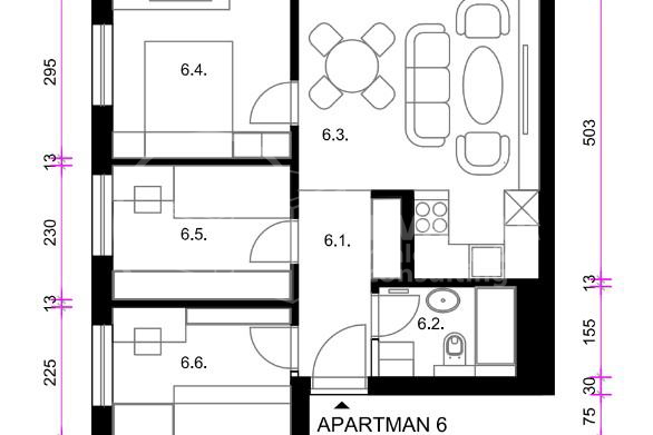 PRODAJA / RESNIK / ČETVEROSOBAN STAN 48.92 m2 / NOVOGRADNJA