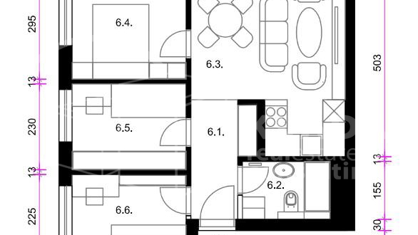 PRODAJA &sol; RESNIK &sol; &Ccaron;ETVEROSOBAN STAN 48&period;92 m2 &sol; NOVOGRADNJA