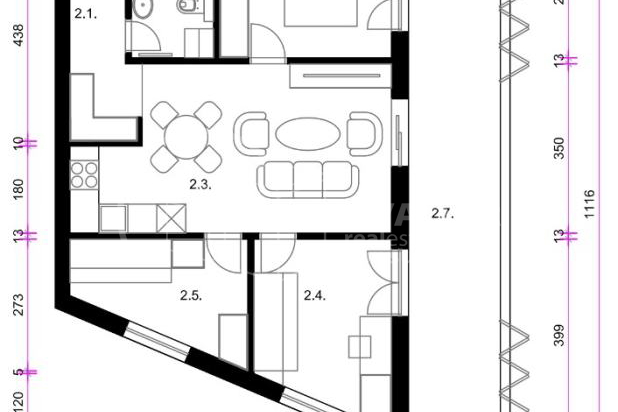 PRODAJA/ RESNIK / ČETVEROSOBAN STAN 71.62m2 / NOVOGRADNJA
