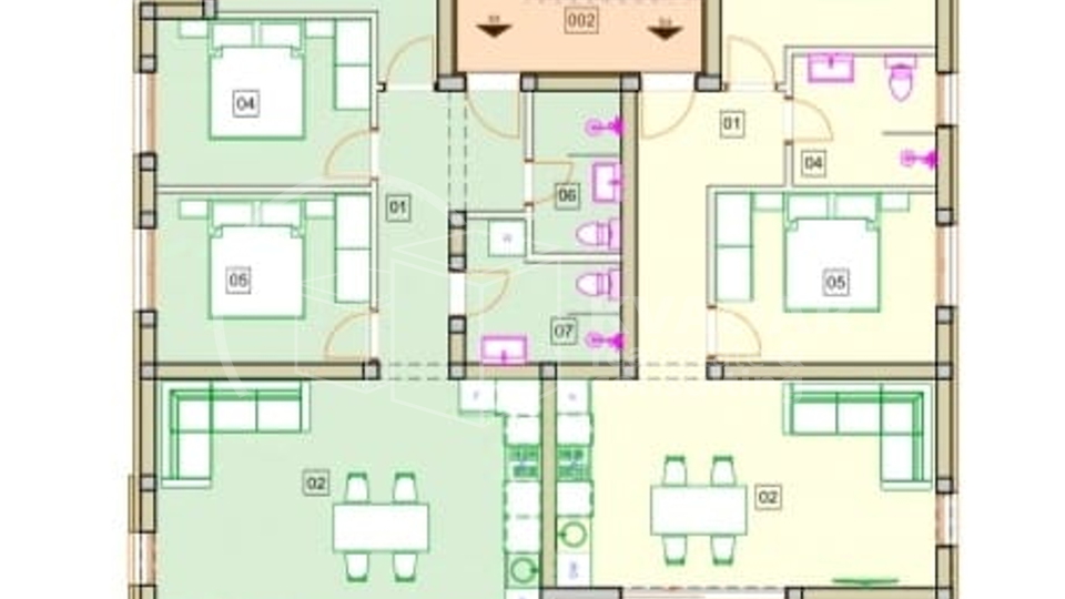 Apartment, 92 m2, For Sale, Vodice