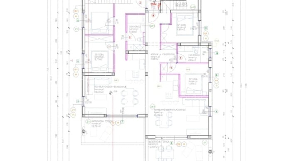 Prodaje se luksuzni 3- sobni stan u Vodicama površine 100 m2 / S 4 /Top lokacija / Novogradnja