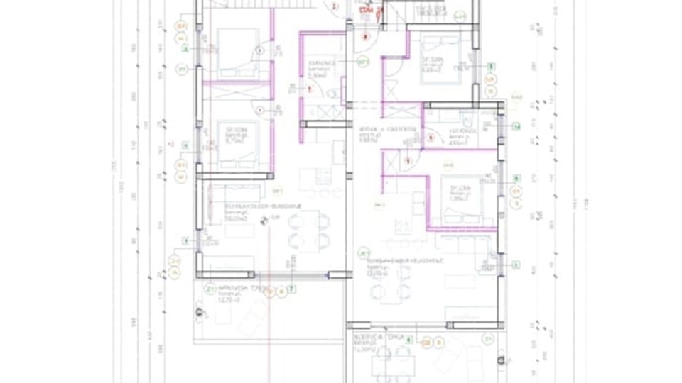 Prodaje se luksuzni 3- sobni stan u Vodicama površine 110 m2 / S 3 /Top lokacija / Novogradnja