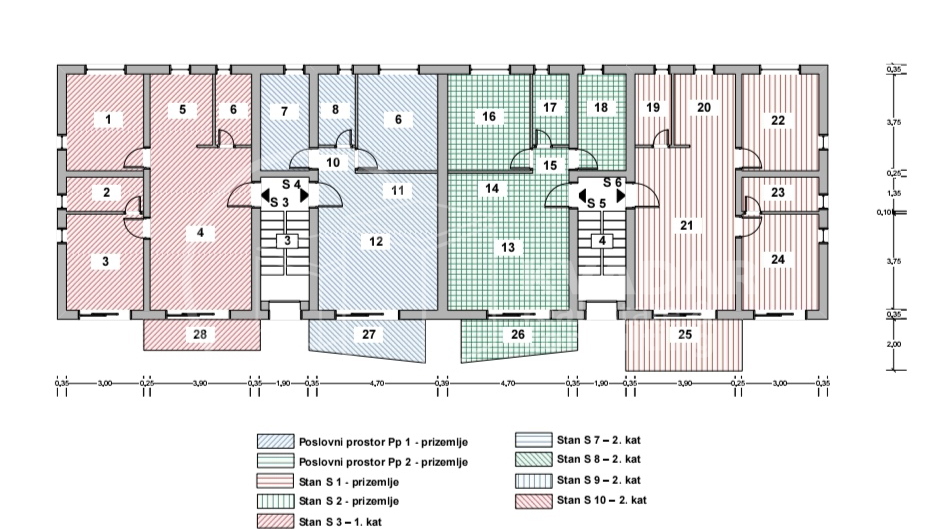 BEZ PROVIZIJE&ast;&ast;&ast;Vodice &sol; moderan 3-sobni stan  S 2&sol;83 m2 &sol; Novogradnja&excl;&excl;