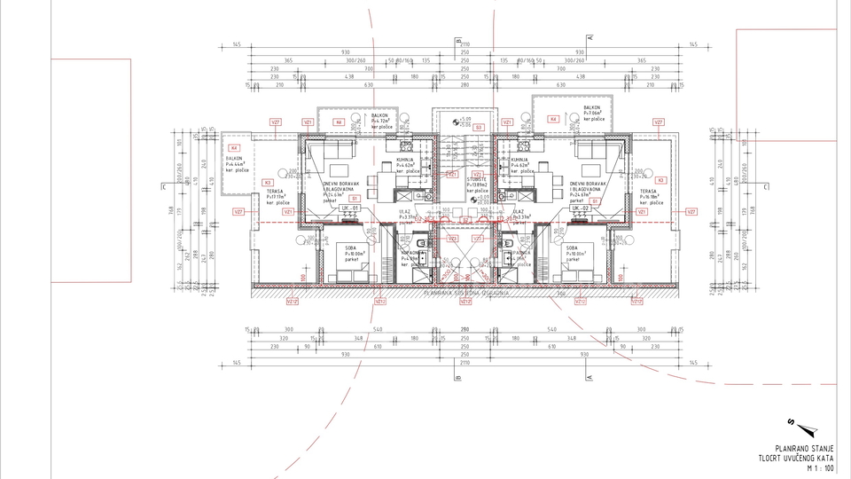 Podsused-Gajnice/ 2-sobni/51m2/terasa+parking/novogradnja!