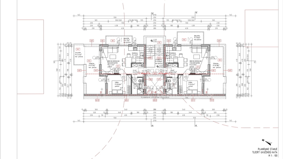 Podsused-Gajnice/ 2-sobni/50m2/terasa+parking/novogradnja!