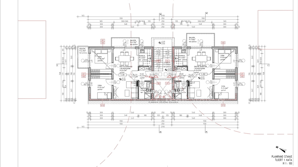 Podsused-Gajnice/ 3-sobni/61m2/balkon+parking/novogradnja!