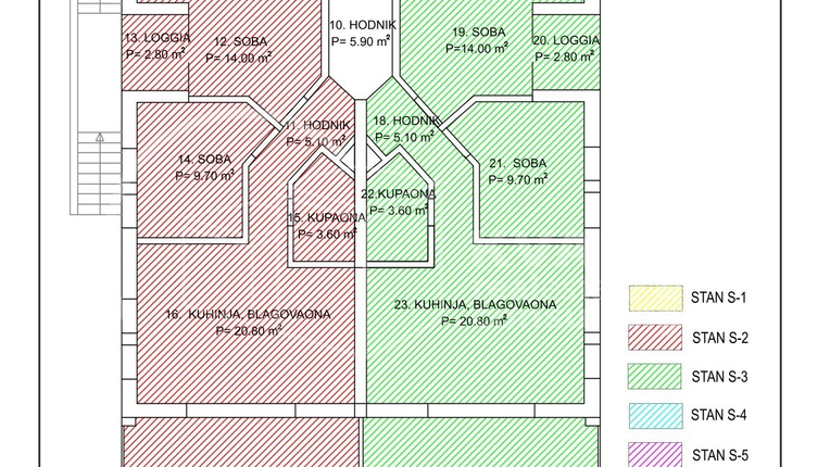 Holiday Apartment, 91 m2, For Sale, Novalja - Vidalići