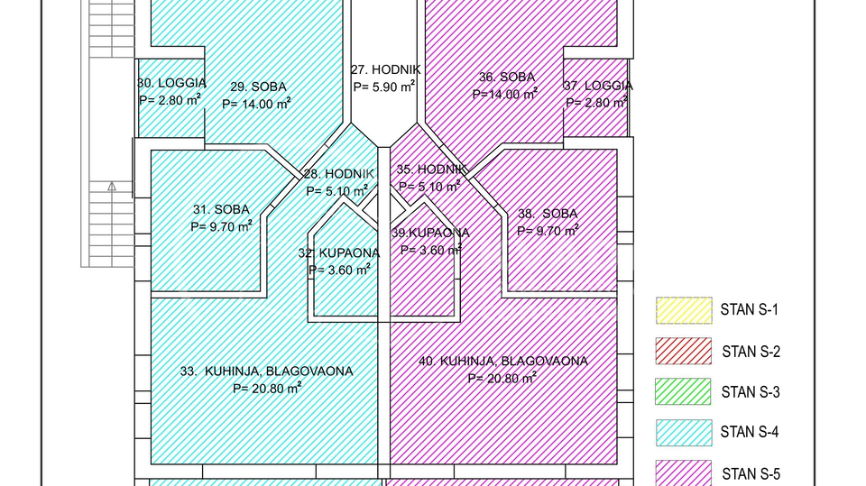 Apartment, 68 m2, For Sale, Novalja - Vidalići