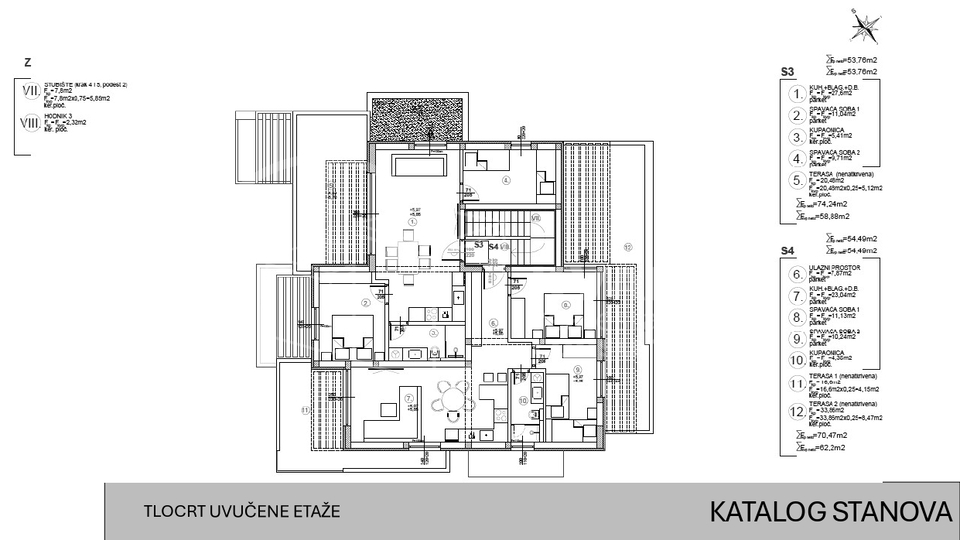 Apartment&comma; 60 m2&comma; For Sale&comma; Murter