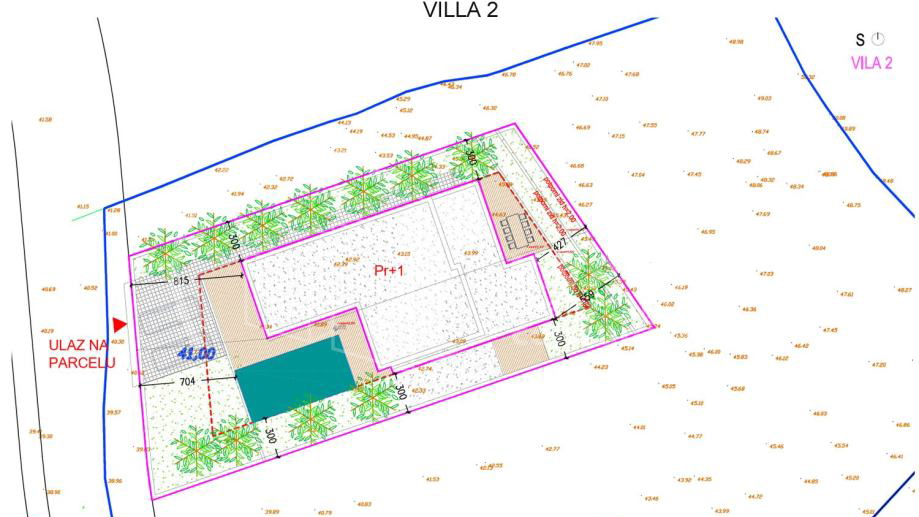 Prodaje se ekskluzivna VILA 2 s bazenom u Vodicama / 285 m2 / Prekrasan pogled na more i arhipelag