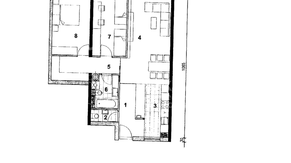 ZAGREB-&Scaron;PANSKO&sol;NOVA GALERIJA&sol;STAN 87m2&excl;