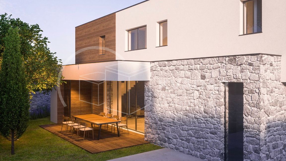 Prodaje se ekskluzivna VILA 2 s bazenom u Vodicama / 285 m2 / Prekrasan pogled na more i arhipelag
