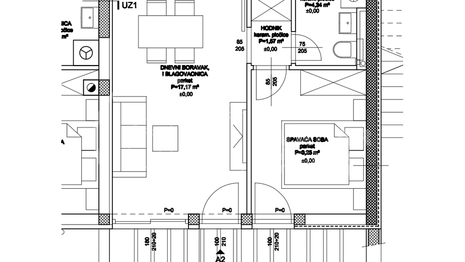&Scaron;ibenik-&Zcaron;abori&cacute;&sol;stan 2-sobni&plus;terasa 21m2&plus;parking&sol;novogradnja s pogledom na more&excl;