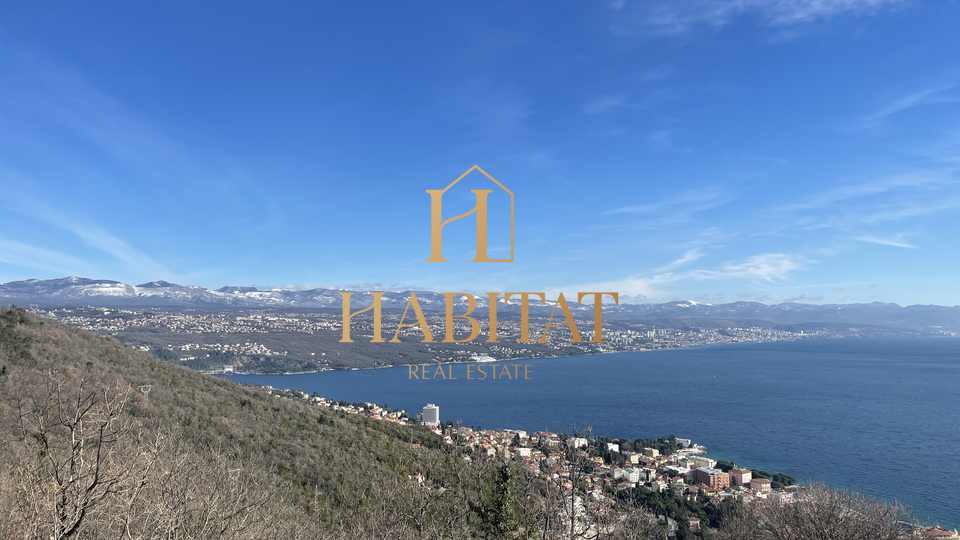 Opatija-Kolavići, građevinsko zemljište, 880m2