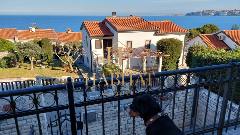 Crveni vrh, Haus mit herrlichem Panorama auf die Bucht von Piran