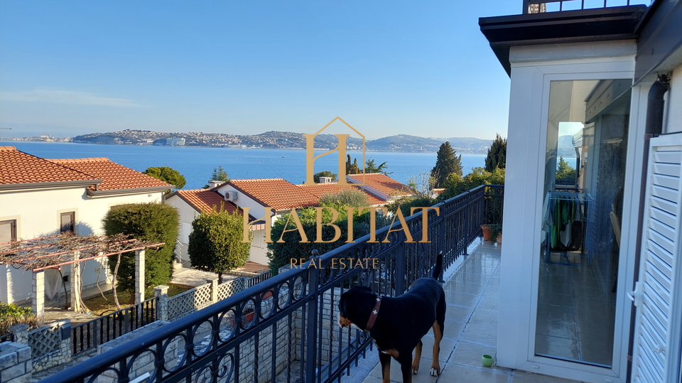 Crveni vrh, Haus mit herrlichem Panorama auf die Bucht von Piran