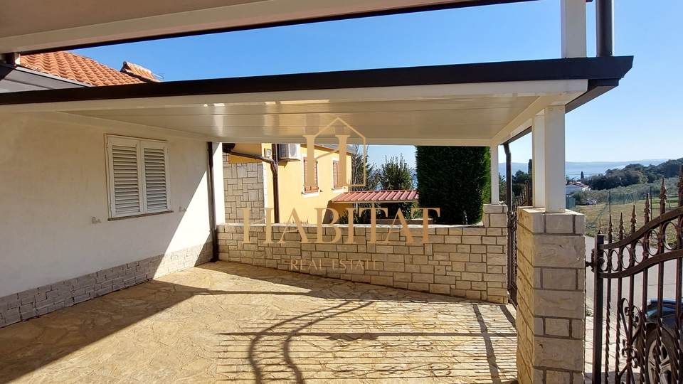 Crveni vrh, Haus mit herrlichem Panorama auf die Bucht von Piran