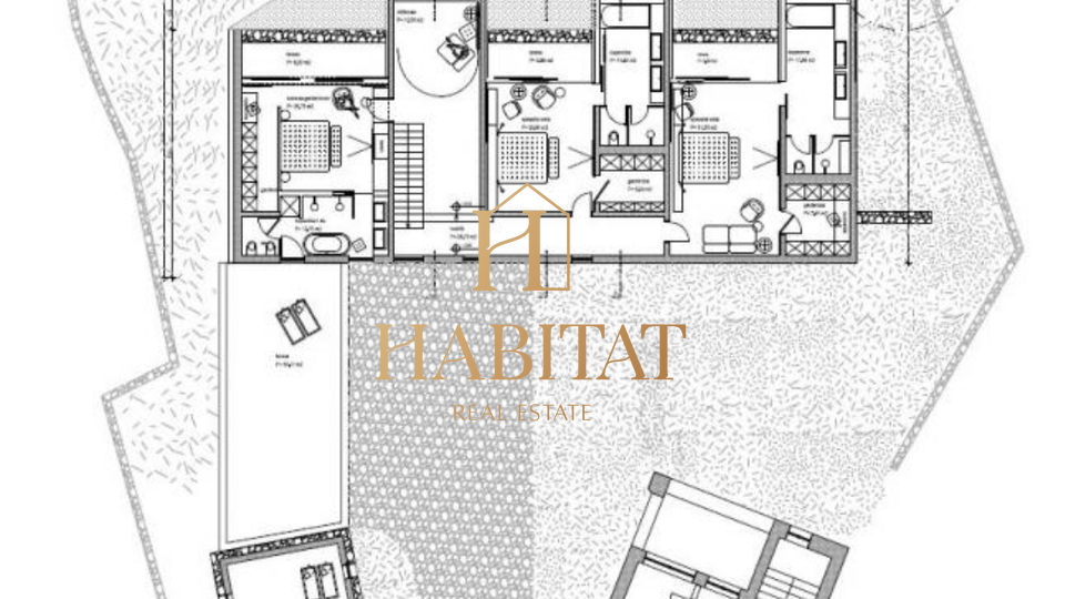 Kascerga ,Baugrund 3800m2 mit LUXUS Bauprojekt, Seeblick