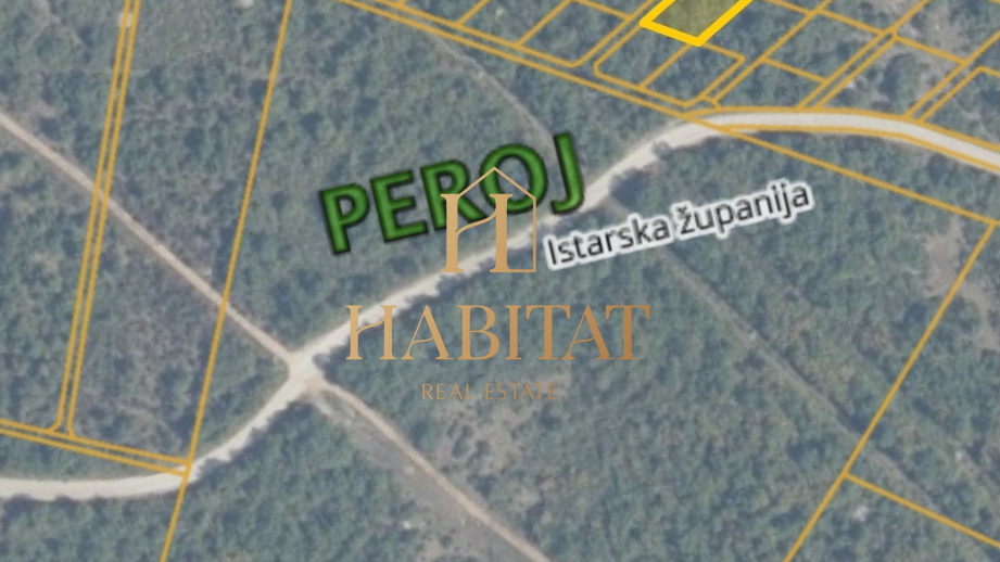 Istria, Barbariga, terreno agricolo 454m2, 1,5 km dal mare