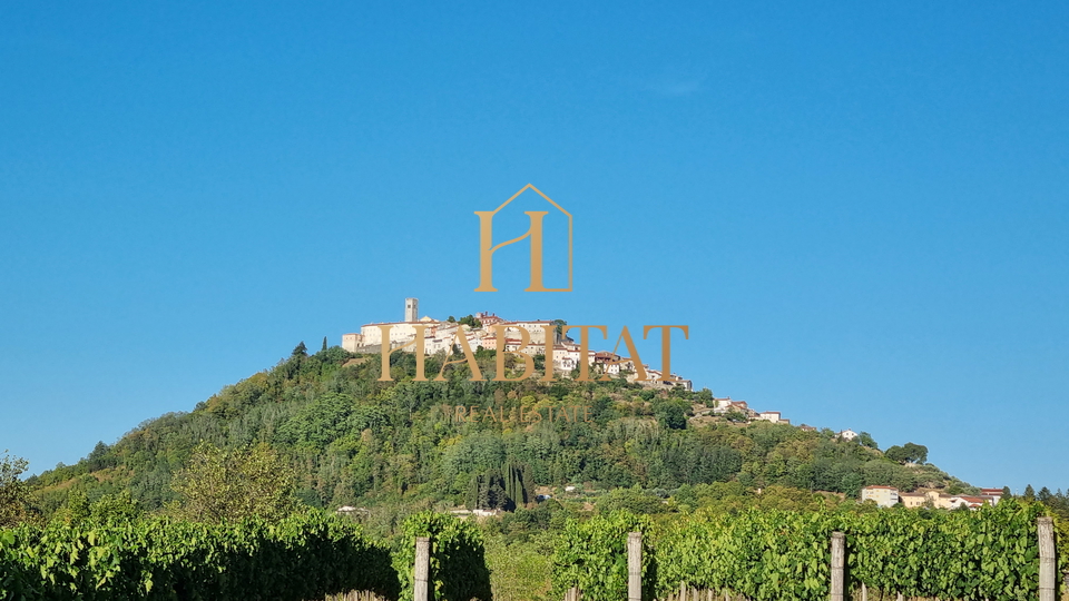 SCHÖNER BLICK AUF MOTOVUN, landwirtschaftliches Grundstück 3213m2